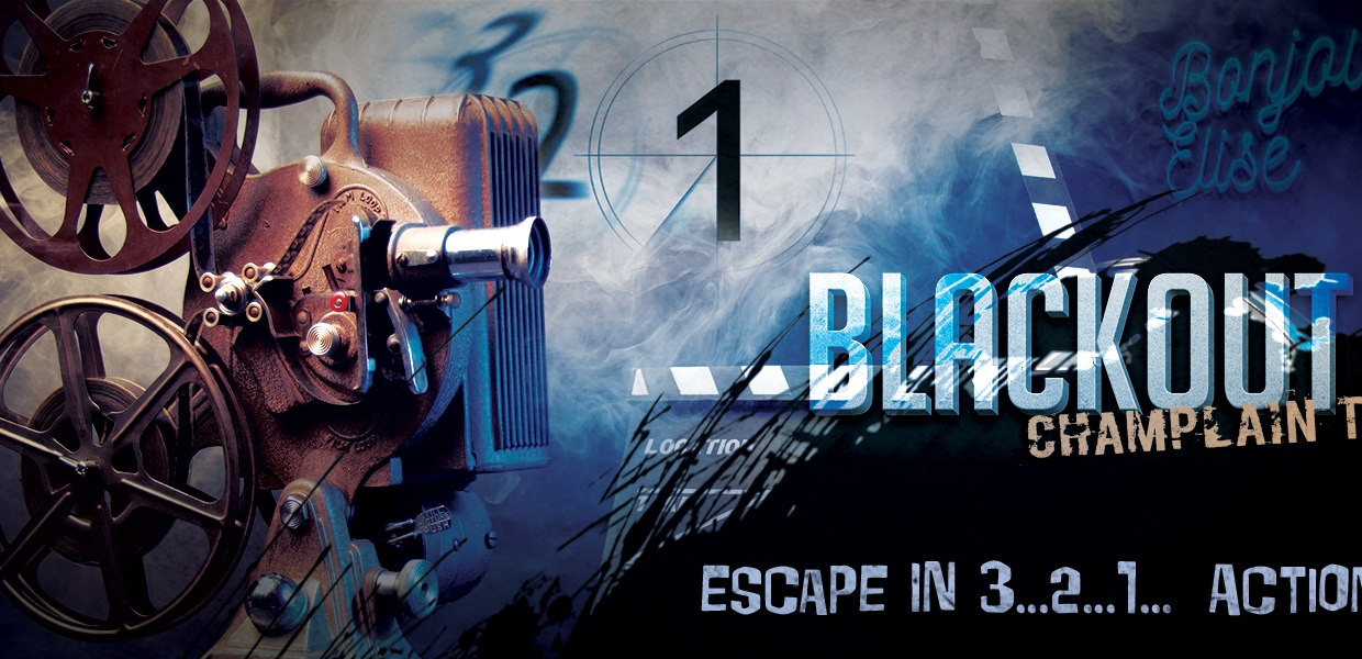 Escape Game Champlain TV | Blackout, Echappe-Toi Montreal. Montreal.